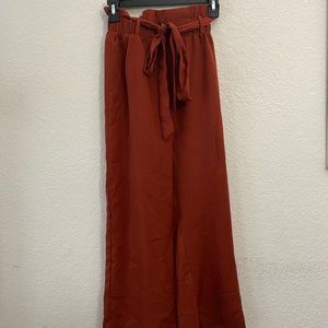 Burnt orange pants